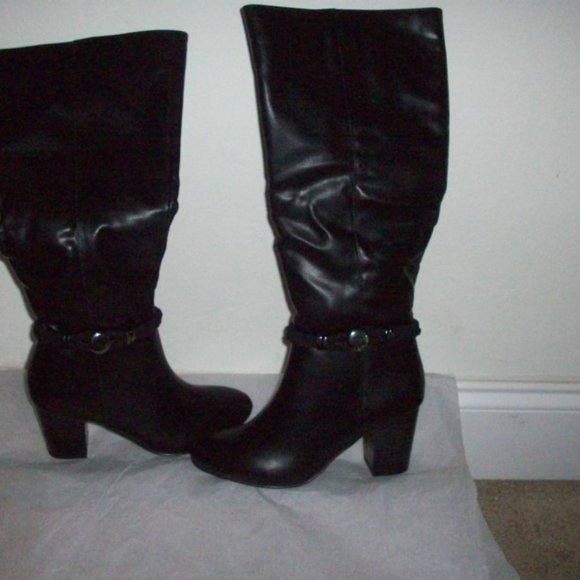 Karen Scott Shoes - Karen Scott Galee Boots Black Size 6 M NEW